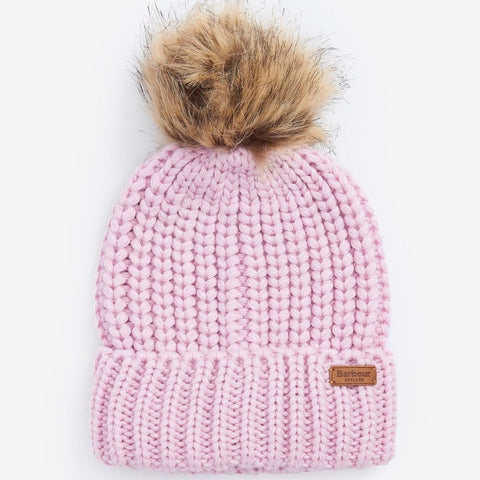 Barbour Women's Saltburn Beanie Hat in Lavender Haze