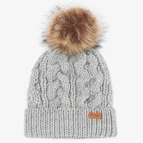 Barbour Women's Penshaw Beanie in Grey