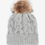 Barbour Women's Penshaw Beanie in Grey