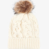 Barbour Women's Penshaw Beanie in Cloud
