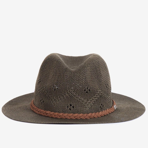 Barbour Women's Flowerdale Trilby Hat in Olive