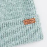 Barbour Women's Pendle Beanie Hat in Soft Mint