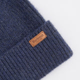 Barbour Women's Pendle Beanie Hat in Navy