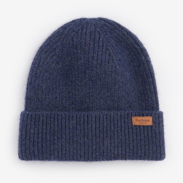 Barbour Women's Pendle Beanie Hat in Navy