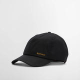 Barbour Women's Belsay Wax Cap in Black/Cardinal