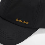 Barbour Women's Belsay Wax Cap in Black/Cardinal