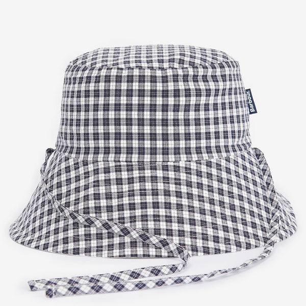 Barbour Women's Kilburn Reversible Bucket Hat in White