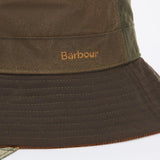 Barbour Women's Brackley Wax Bucket Hat in Beech/Archive Olive