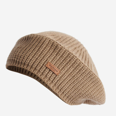 Barbour Women's Beldon Beret Hat in Honey