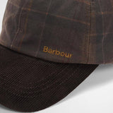 Barbour Women's Arlene Waxed Cap in Muted Tartan