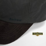 Barbour Women's Beadnell Waxed Cap in Sage