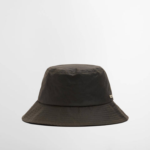 Barbour Women's Delilah Wax Bucket Hat in Olive