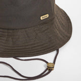 Barbour Women's Delilah Wax Bucket Hat in Olive