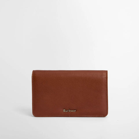 Barbour Katrine Leather Medium Purse in Brown