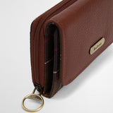 Barbour Women's Rosa French Purse Brown/Classic Tartan