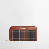 Barbour Women's Daphne Leather Purse in Classic Tartan