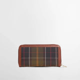 Barbour Women's Daphne Leather Purse in Classic Tartan