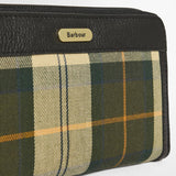 Barbour Women's Daphne Leather Purse in Classic Tartan