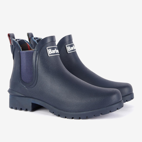 Barbour Women's Wilton Wellingtons in Navy