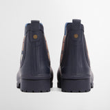 Barbour Women's Wilton Chelsea Wellingtons in Navy/Hessian