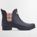 Barbour Women's Wilton Chelsea Wellingtons in Navy/Hessian