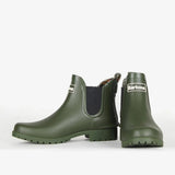 Barbour Women's Wilton Wellingtons in Olive