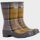 Barbour Women's Banbury Mid-Height Wellington Boot in Dress Tartan