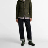 Barbour Women's Halton Ankle Wellingtons in Olive/Black