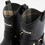 Barbour Women's Elley Harness Wellington Boot in Black