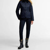 Barbour Women's Mowbray Wellingtons in Navy/Classic Tartan