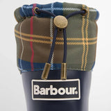 Barbour Women's Mowbray Wellingtons in Navy/Classic Tartan
