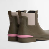 Barbour Women's Abbeyfield Packable Ankle Wellington Boots in Olive