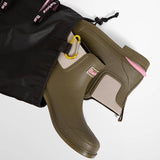 Barbour Women's Abbeyfield Packable Ankle Wellington Boots in Olive