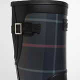 Barbour Women's Dena Tartan Wellingtons in Black Shadow Tartan