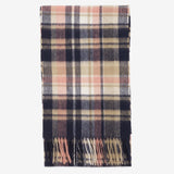 Barbour Vintage Scarf in Navy/Pink