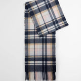 Barbour Vintage Scarf in Blush Pink/Navy