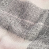 Barbour Tartan Scarf in Pink/Grey