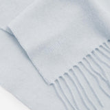 Barbour Lambswool Scarf in Pearl Blue