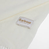 Barbour Lambswool Scarf in Cream