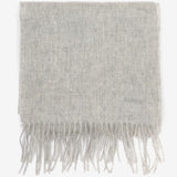 Barbour Lambswool Scarf in Light Grey
