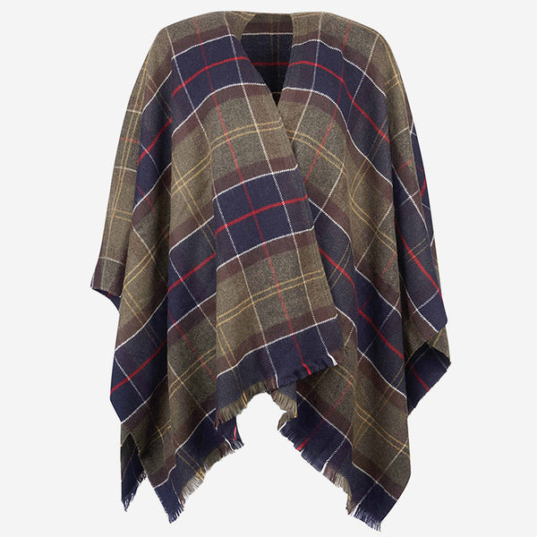 Barbour Staffin Tartan Serape in Classic Tartan