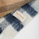 Barbour Isla Boucle Scarf in Hessian Tartan