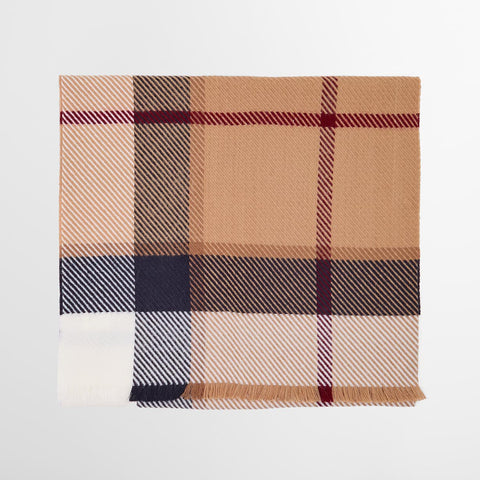 Barbour Blair Scarf in Hessian Tartan