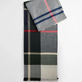 Barbour Blair Scarf in Light Evergreen Tartan