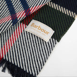 Barbour Blair Scarf in Light Evergreen Tartan