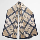 Barbour Kinsale Head/Neck Scarf in Dress Indigo Tartan