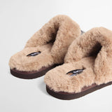 Barbour Women's Claudia Mule Slipper in Light Birchwood Dress Tartan
