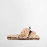 Barbour Women's Eleanora Mule Slipper in Taupe