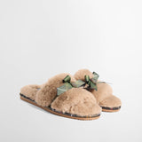 Barbour Women's Eleanora Mule Slipper in Taupe
