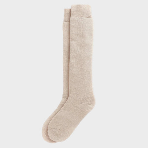 Barbour Women's Wellington Knee Socks in Beige